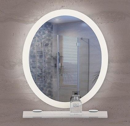 LED Огледало Карара